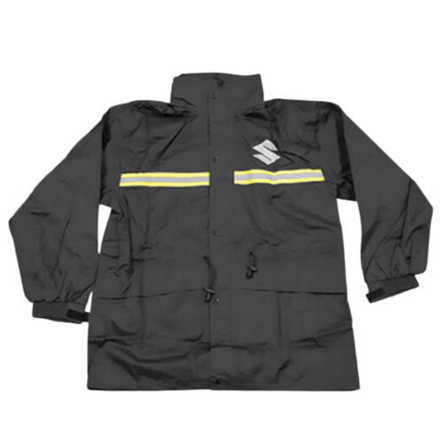 SUZUKI RAIN SUIT BLACK