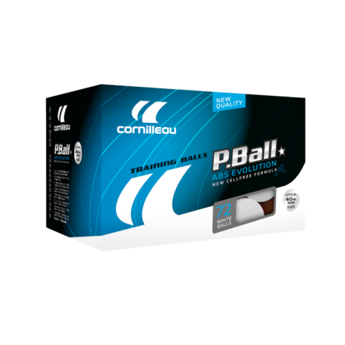 Cornilleau Pack 72 Balls White P Ball Abs Evolution 1