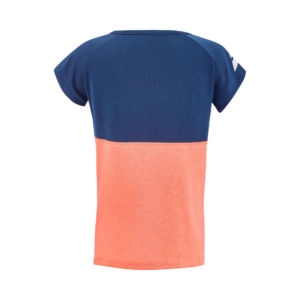 Babolat Play Cap Sleeve Top Junior Fluo Strike/Blue - Image 2