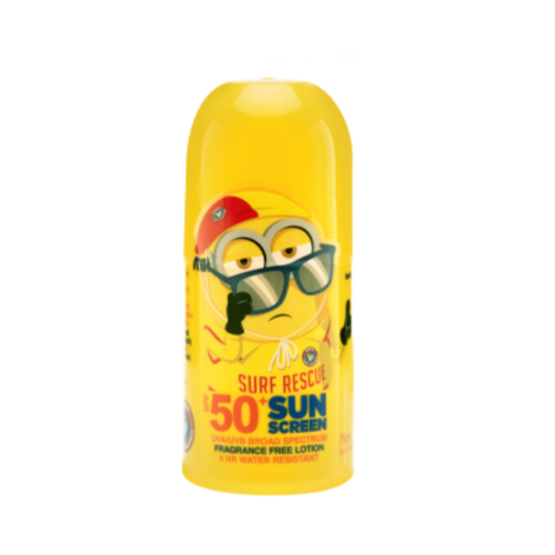 Surf Life Saving Sunscreen Despicable Me Minions SPF50+