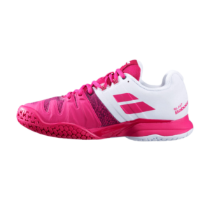 Babolat Shoes Propulse Blast Ac Women White Vivacious Red - Image 2