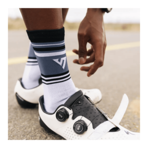 Versus Cycling Socks Black Blizzard UK 4-7 - Image 2