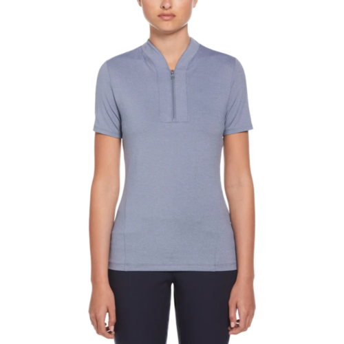 Perry Ellis Women Polo Tonal Heather