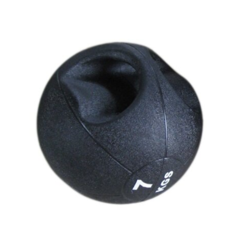 Wholstand Black Rubber Double Handle 7Kg