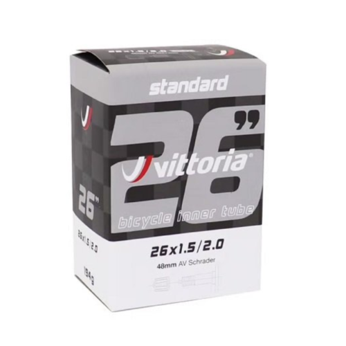 Vittoria Tube 26X1.5/2.0 Schrader 48Mm