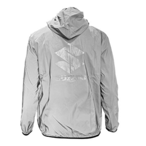 Reflective Windbreaker Jacket with Suzuki Logo - Image 2