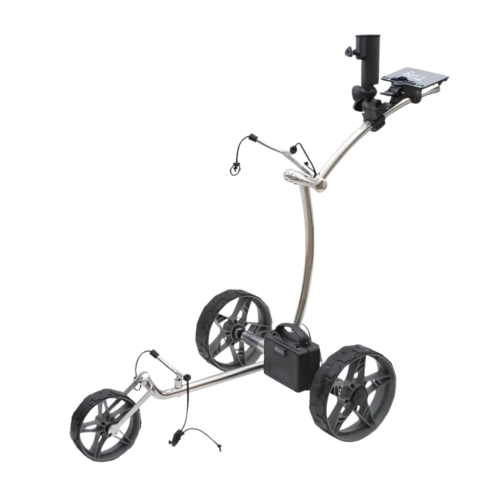 Trolem T Log Electric Golf Trolley Inox