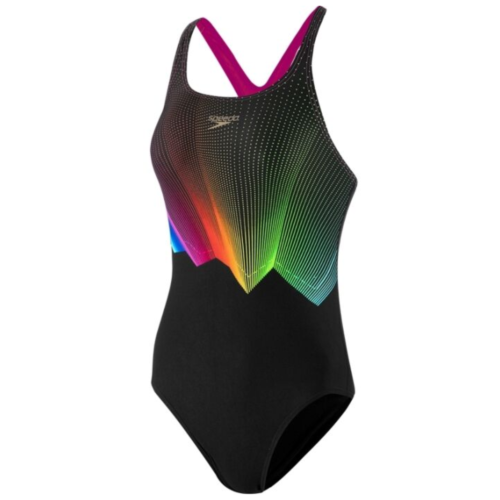 Speedo Swimsuits Placement Digi Printed Medalist Women GB40