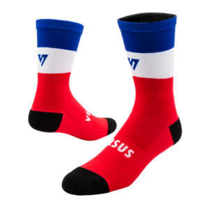 Versus Cycling Socks Performance Active Flags