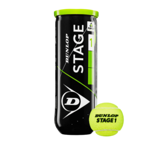 Dunlop Balls Intro Tennis Stage 1 3 Ball Green