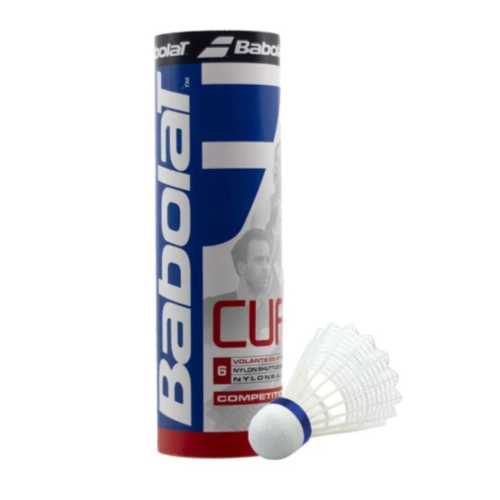Babolat Shuttlecocks Nylon Cup White