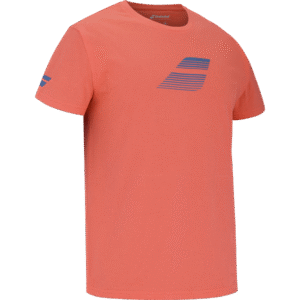 Babolat Exercise Big Flag Tee Coral Men - Image 2